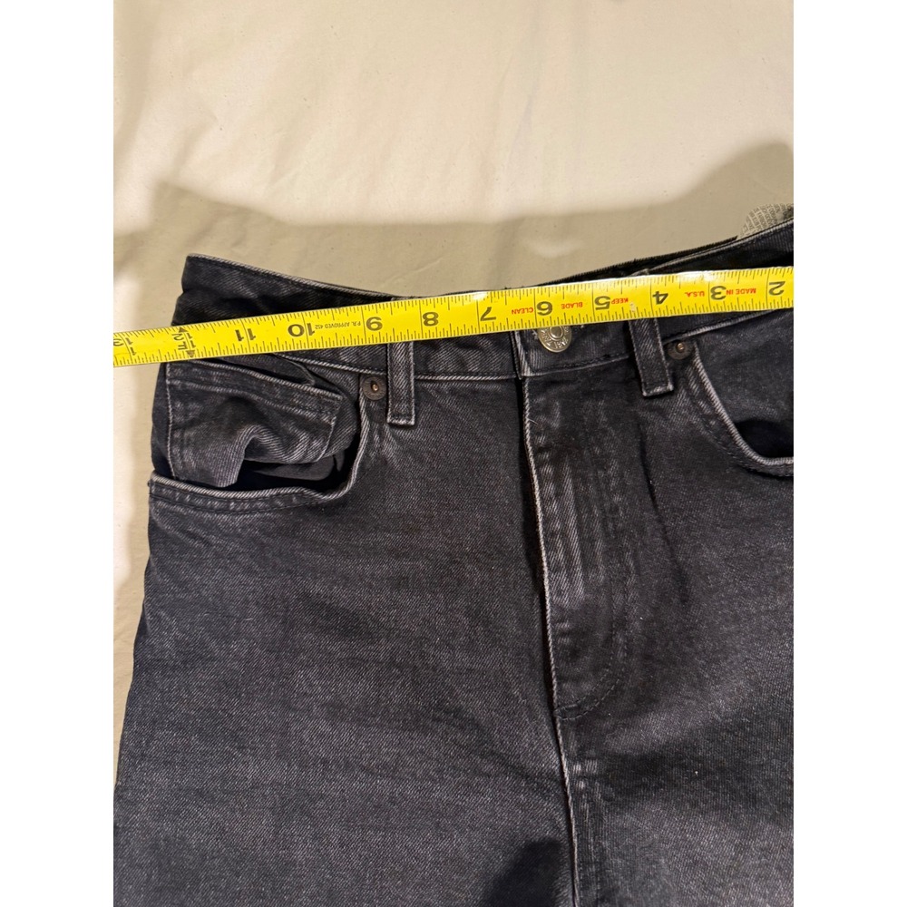 Zara Kids Jeans Charcoal Wash Straight Leg Youth Denim Preppy Y2K Style - Picture 3 of 5